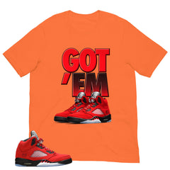 Graphic Tee Got 'Em Sneaker Shirt Match 5s Raging Bull