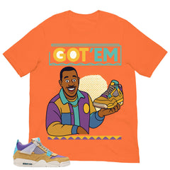 Got 'Em Sneaker Shirt - Match Union LA x Air Jordan 4 Desert Moss