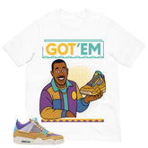 Got 'Em Sneaker Shirt - Match Union LA x Air Jordan 4 Desert Moss