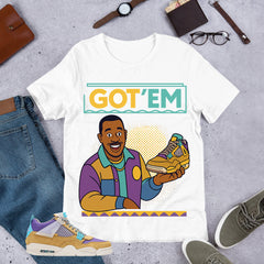 Got 'Em Sneaker Shirt - Match Union LA x Air Jordan 4 Desert Moss