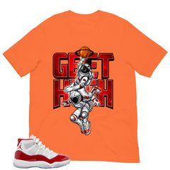 Get High Shirt - Matching Air Jordan 11 Retro 'Cherry'