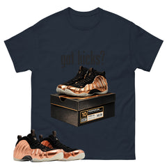 Got Kicks Graphic Tee, Shirt to Match Air Foamposite One Copper, Air Foamposite Unisex Black Shirt