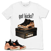 Got Kicks Graphic Tee, Shirt to Match Air Foamposite One Copper, Air Foamposite Unisex Black Shirt