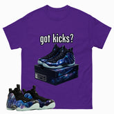 Got Kicks Graphic Tee, Shirt to Match Air Foamposite One Galaxy, Air Foamposite Unisex Black Shirt