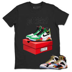 Got Kicks Graphic Tee, Shirt to Match Air Jordan 7 Miro, Air Jordan 7 Miro Unisex Shirt