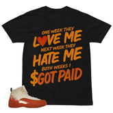 Got Paid Shirt - Matching Eastside Golf x Air Jordan 12 'Out the Mud'
