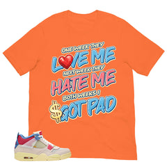 Got Paid Shirt - Match Union LA x Air Jordan 4 Guava Ice