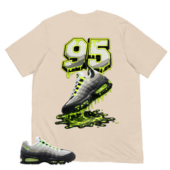 Graphic Tee 95 Dripping Sneaker Shirt - to Matching Air Max 95 Neon | Zadago
