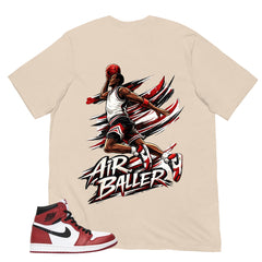 Graphic Tee Air Baller Shirt - to Matching Air Jordan 1 Chicago | Zadago