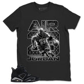 Graphic Tee Air Jordan 23 Shirt - to Matching Air Jordan 6 Cap and Gown | Zadago