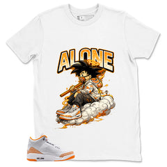 Graphic Tee Alone GK Shirt - to Matching Air Jordan 3 Orange Citrus | Zadago