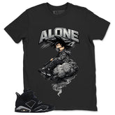 Graphic Tee Alone Shirt - to Matching Air Jordan 6 Cap and Gown | Zadago