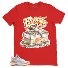 Graphic Tee Angle Dream Shirt - to Matching Air Jordan 3 Orange Citrus | Zadago