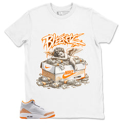 Graphic Tee Angle Dream Shirt - to Matching Air Jordan 3 Orange Citrus | Zadago