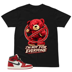 Graphic Tee Angry Bear Shirt - to Matching Air Jordan 1 Chicago Lost & Found | Zadago