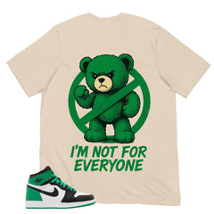 Graphic Tee Angry Bear Shirt - to Matching Air Jordan 1 Lucky Green | Zadago