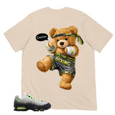 Graphic Tee Boxing Bear Shirt - to Matching Air Max 95 Neon | Zadago