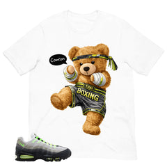 Graphic Tee Boxing Bear Shirt - to Matching Air Max 95 Neon | Zadago
