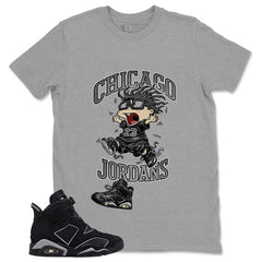 Graphic Tee Chicago 23 Shirt - to Matching Air Jordan 6 Cap and Gown | Zadago