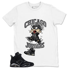 Graphic Tee Chicago 23 Shirt - to Matching Air Jordan 6 Cap and Gown | Zadago