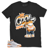 Graphic Tee Cool Boy Shirt - to Matching Air Jordan 3 Orange Citrus | Zadago
