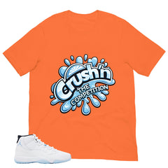 Graphic Tee Crush'n The Competition Shirt - to Matching Air Jordan 11 Legend Blue | Zadago