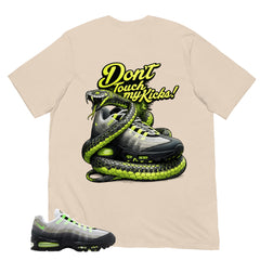 Graphic Tee Don't Touch My Kicks Shirt - to Matching Air Max 95 Neon | Zadago