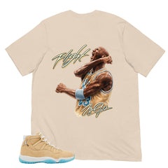 Graphic Tee Flight Legend Shirt - to Matching Air Jordan 11 H-Town | Zadago