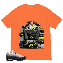 Graphic Tee Fresh Sneaker Man Shirt - to Matching Air Max 95 Neon | Zadago