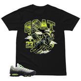 Graphic Tee Goat 23 Shirt - to Matching Air Max 95 Neon | Zadago