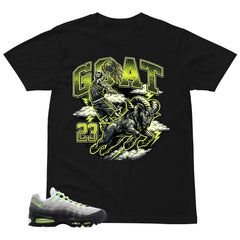 Graphic Tee Goat 23 Shirt - to Matching Air Max 95 Neon | Zadago