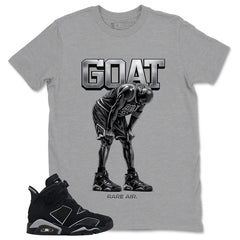 Graphic Tee Goat Rare Air Shirt - to Matching Air Jordan 6 Cap and Gown | Zadago