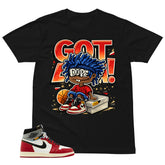 Graphic Tee Got 'Em Dope | Matching Jordan 1 Union LA Chicago Shadow | Zadago