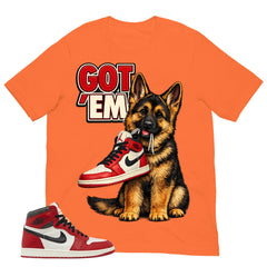 Graphic Tee Got 'Em GS Shirt - to Matching Air Jordan 1 Chicago Lost & Found | Zadago