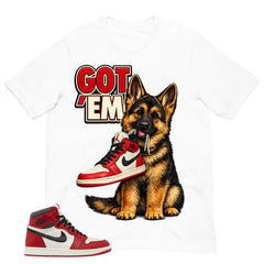 Graphic Tee Got 'Em GS Shirt - to Matching Air Jordan 1 Chicago Lost & Found | Zadago