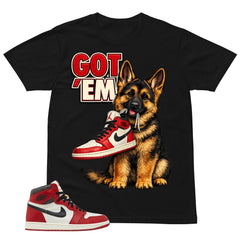 Graphic Tee Got 'Em GS Shirt - to Matching Air Jordan 1 Chicago Lost & Found | Zadago