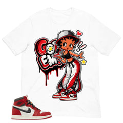 Graphic Tee Got 'Em Lady Shirt - to Matching Air Jordan 1 Chicago Lost & Found | Zadago