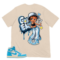 Graphic Tee Got 'Em Lady Shirt - to Matching Air Jordan 1 UNC Reimagined | Zadago