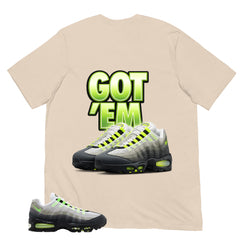 Graphic Tee Got 'Em Sneaker Shirt - to Matching Air Max 95 Neon | Zadago