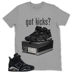 Graphic Tee Got Kick Shirt - to Matching Air Jordan 6 Cap and Gown | Zadago