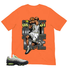 Graphic Tee Greatest Of All Time Shirt - to Matching Air Max 95 Neon | Zadago