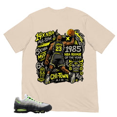 Graphic Tee Jordan 23 All Star Shirt - to Matching Air Max 95 Neon | Zadago