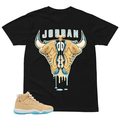 Graphic Tee Jordan Bull Head Shirt - to Matching Air Jordan 11 H-Town | Zadago