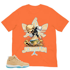 Graphic Tee Jordan Turtle Shirt - to Matching Air Jordan 11 H-Town | Zadago
