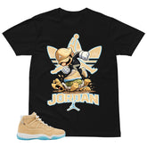 Graphic Tee Jordan Turtle Shirt - to Matching Air Jordan 11 H-Town | Zadago