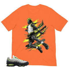 Graphic Tee Jump Man Shirt - to Matching Air Max 95 Neon | Zadago