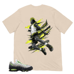 Graphic Tee Jump Man Shirt - to Matching Air Max 95 Neon | Zadago