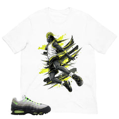 Graphic Tee Jump Man Shirt - to Matching Air Max 95 Neon | Zadago