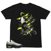 Graphic Tee Jump Man Shirt - to Matching Air Max 95 Neon | Zadago