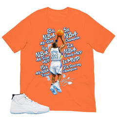 Graphic Tee Kobe Bryant All Star Shirt - to Matching Air Jordan 11 Legend Blue | Zadago